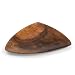 Acacia Wood Natural Plate-Triangular Shape Knock on Wood Plate [Triangular Shape - Natural...