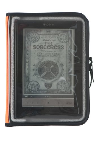 M-Edge Leisure Jacket for Sony Reader Touch Edition (Orange Gray)