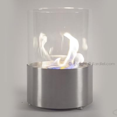 EcoPyro M1-SS Cannonsburg Table Ethanol Fireplace 7 3/4