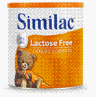 SIMILAC LACTOSE FREE DHA ARA powder 12.9 oz - Case of 6