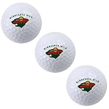NHL McArthur Minnesota Wild 3-Pack Team Logo Golf Balls