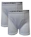 Calvin Klein Boys White 2 Pack boxer briefs for boys