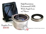 .42x Wide Angle Panoramic Macro Fisheye Lens for Panasonic Lumix DMC-FZ7