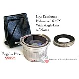 .42x Wide Angle Panoramic Macro Fisheye Lens for Panasonic Lumix DMC-FZ7