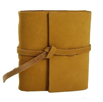 Genuine Leather Pocket Journal - Hand made in the USA
