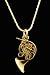 French Horn Necklace - Gold