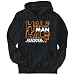 Hoodie Mens Black 