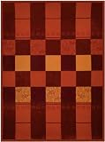 Produkt-Bild: bocasa by biederlack 502582 biederlackborbo 51480 Thermosoft Top Facet red rot circa 150 x 200 cm 7% Baumwolle 7% Polyester 86% Dralon