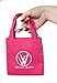 Vertical Vortex Spring with PINK Carry Bag Traveling Interactive Kinetic Toy