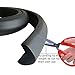 HuanX35 6.5Ft Edge Protectors + 4 Corner Cushion Baby Safety Edge Corner Cushion Anti-Collision Angle Edge Table Desk Edge Corner Guard Protector Cover Furniture Safety Bumpers(black)
