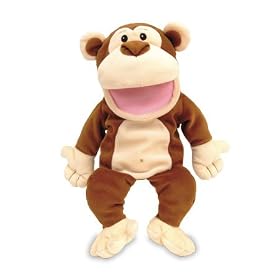 Tellatale Monkey Hand Puppet
