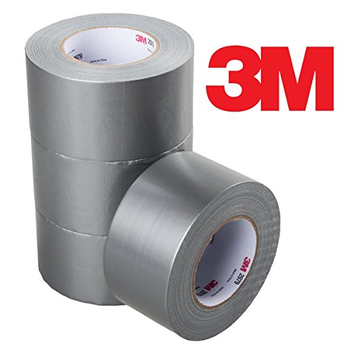 4 Rolls Contractor Grade Silver Duct Tape