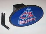 COLUMBUS BLUE JACKETS Team Logo 6" x 3" Trailer Hitch Cover