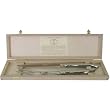 Laguiole Boxed Gift Stainless Steel 2 piece carving Set