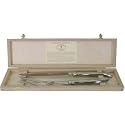 Laguiole Boxed Gift Stainless Steel 2 piece carving Set