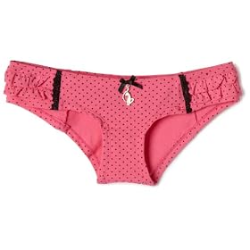 Baby Phat Ladies Hipster Dot Lace Trim