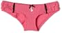 Baby Phat Women's Hipster Dot Lace Trim,Fuschia,Small