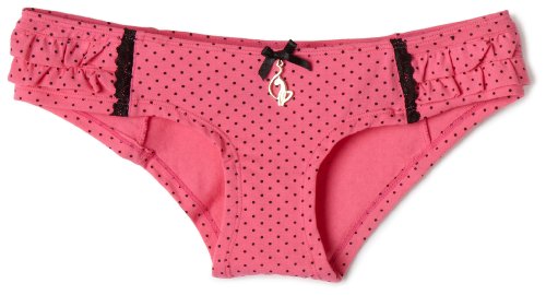 Baby Phat Women's Hipster Dot Lace Trim