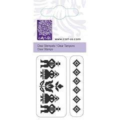 Cart-Us Clear Stamp Folklore Bord�re- Scrapbooking