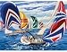Senior Painting by Numbers - Yacht Race
