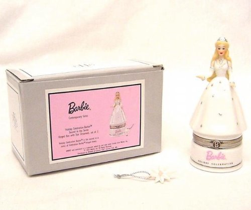 Holiday Celebration Barbie Midwest PHB Trinket Box