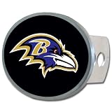 NFL Baltimore Ravens Oval Hitch Cover
