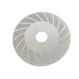 uxcell ダイヤモンドソーブレード　チップソー　ノコギリブレード　メタル　ダイヤモンド　シルバートーン　100mm　53g　1個入り