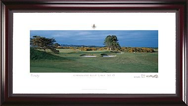 Carnoustie #13 9x15 Framed Mini 