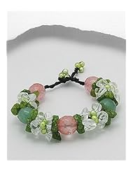 Cotton Cherry Quartz Bracelet