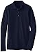 Classroom Big Boys' Uniform Long Sleeve Pique Polo Tee