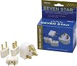 Travel Power Plugs Adapter Kit 4 pc Universal Worldwide