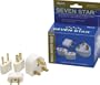 Travel Power Plugs Adapter Kit 4 pc Universal Worldwide