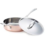 Elo Schmorpfanne mit Deckel, 24 cm, Kupfervon "ELO"