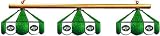 New York Jets Pool Table Light - Stained Glass Shades