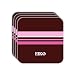 Personal Name Gift - "EIKO" Set of 4 Mini-Mousepad Coasters (pink design)