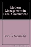 Modern management in local government