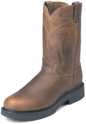 Original Justin 4734 Men's Double Comfort EH Boot Bay Apache 13 D US