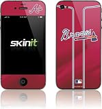 Skinit Atlanta Braves Alternate/Away Jersey Vinyl Skin for Apple iPhone 4 / 4S