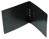 Smead 81124 Pressboard End Opening Report Cover with Holes 2-3/4 C to C, 8-1/2 x 11, Black, Carton of 100