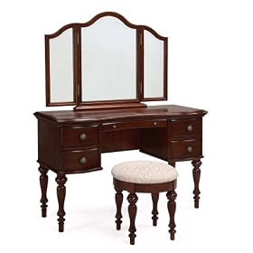 Marquis Vanity Mirror - Bench Cherry by Powell Furniture