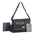 Jeep Messenger Dipaer Bag - Black/Green (Large)