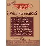 1946 OLDSMOBILE Hydra-Matic Transmission Service Manual by Oldsmobile
