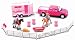 Pink Riding Academy Deluxe Playset 1:32 Scale Classic Funtime Horse Stable_s-1