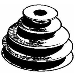 Chicago Die Casting 141-6 V-Step Cone Pulley