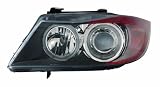 Depo M44-1101P-AS2 BMW 3 Sedan Series Black Headlight Projector Assembly