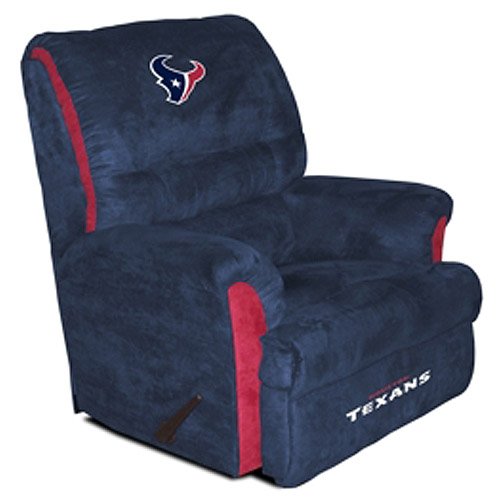 Buy Houston Texans NFL Team Logo Big Daddy Recliner by Baseline Sports