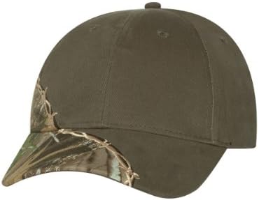 Licensed Camo Cap with Barbed Wire Embroidery (LC4BW)