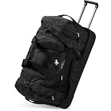 Adventurer Ripstop Large Drop Bottom Rolling Duffel
