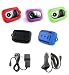 Creative Lab Zen Stone 1gb Zen Stone Plus 2gb Premium Silicone Skin Case Cover - Bundled with 12v Rapid Premium Car Charger and Home Travel Wall AC Adapter Charger - 5 Color Choices