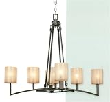 AUSTIN Ceiling Chandelier Wrought Iron